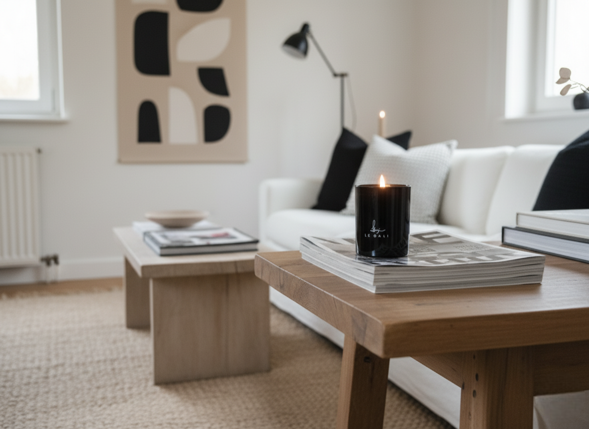 Vela Ivory. Notas cremosas e amadeiradas | LE GALI