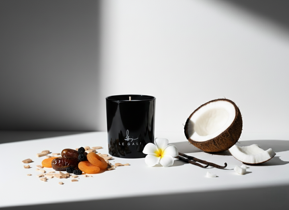 Vela Ivory. Notas cremosas e amadeiradas | LE GALI